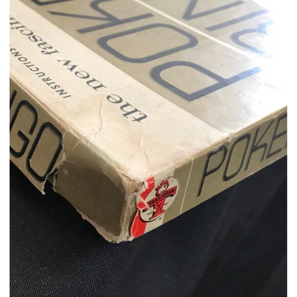 Vintage Transogram Poker Bingo Game Complete Set With Boards & Chips 1963 - Picture 6 of 9